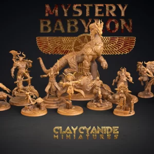 Clay Cyanide Miniatures December 2021 Clay Cyanide  MINISTL 3