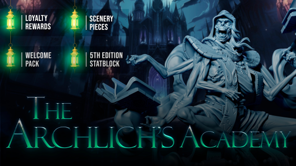 Claydemon Miniatures October 2023 (The Archlich’s Academy) Claydemon Miniatures  MINISTL 21