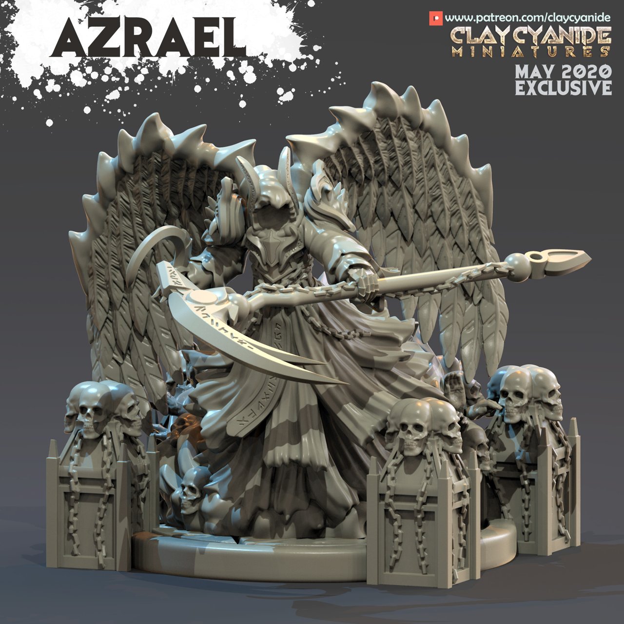 Clay Cyanide Miniatures Angels vs Demons from Clay Cyanide Miniatures  MINISTL 9