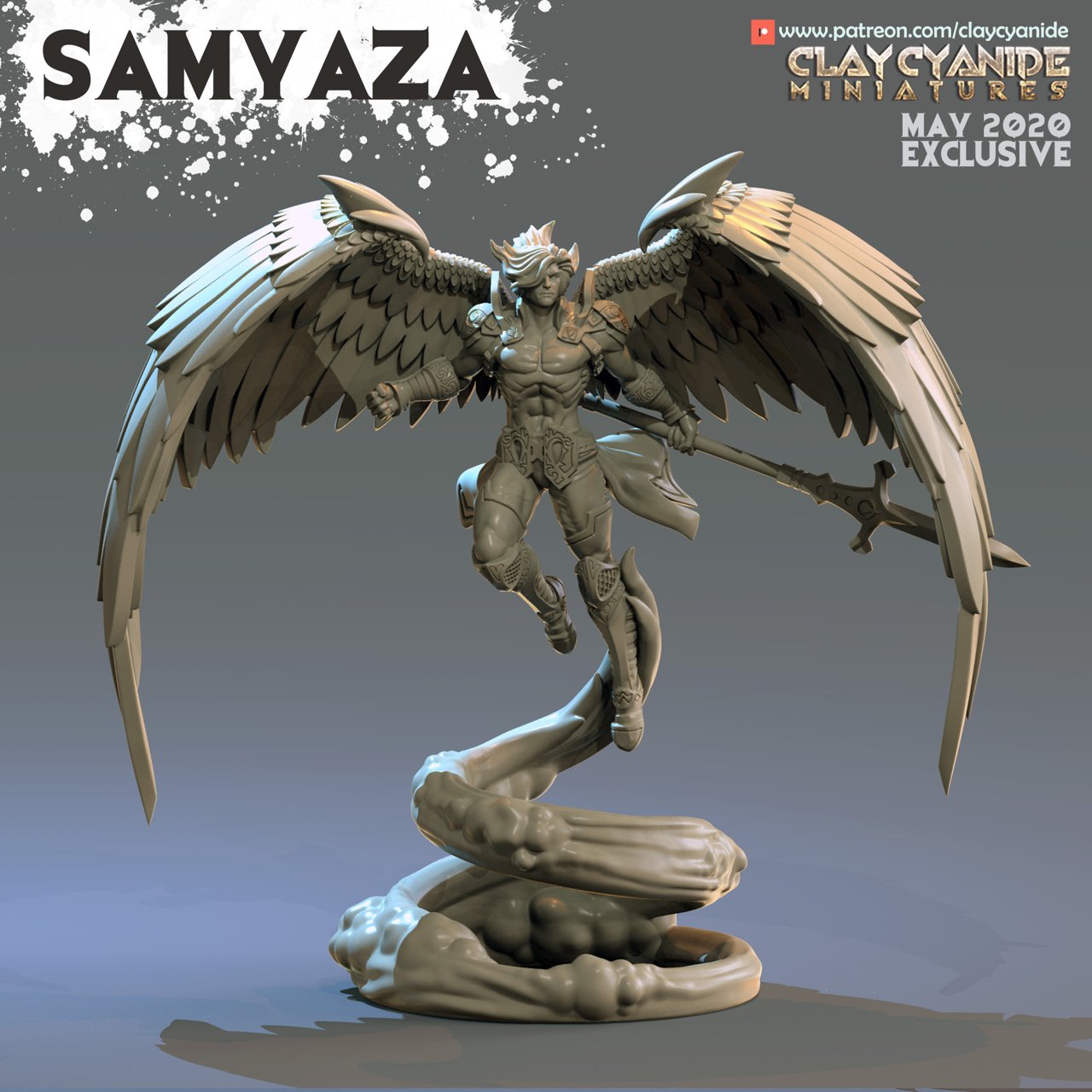 Clay Cyanide Miniatures Angels vs Demons from Clay Cyanide Miniatures  MINISTL 11