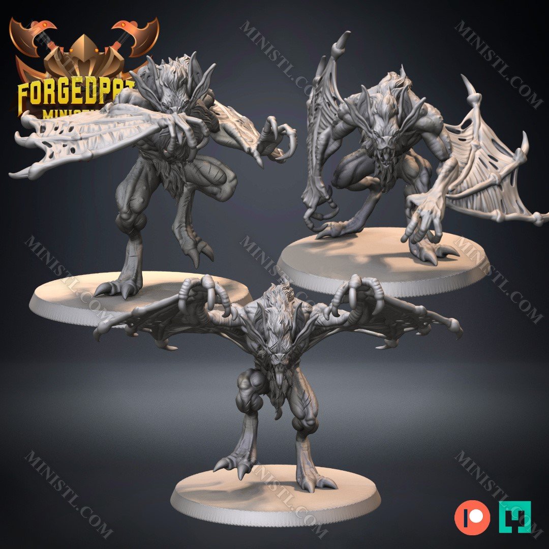 Forged Path Miniatures April 2023 (Feral Nightmare) Forged Path  MINISTL 3