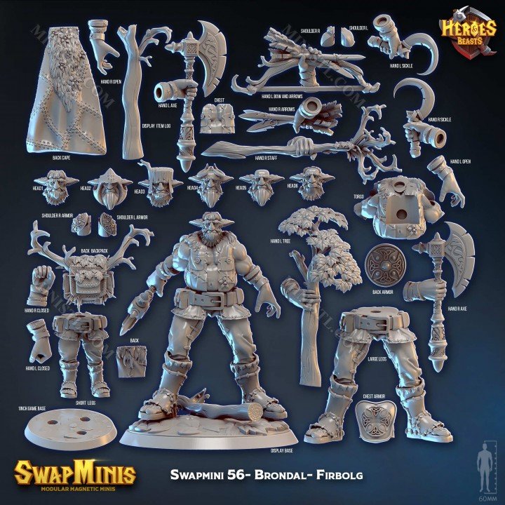 Heroes and Beasts Miniatures April 2023 Heroes & Beasts  MINISTL