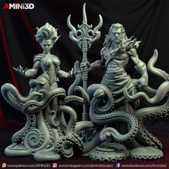 Amini3D August 2019 Cecaelia Set Amini3D  MINISTL