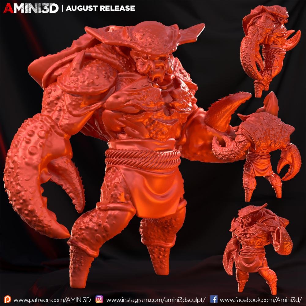 Amini3D August 2019 (Crabfolk) Amini3D  MINISTL 3