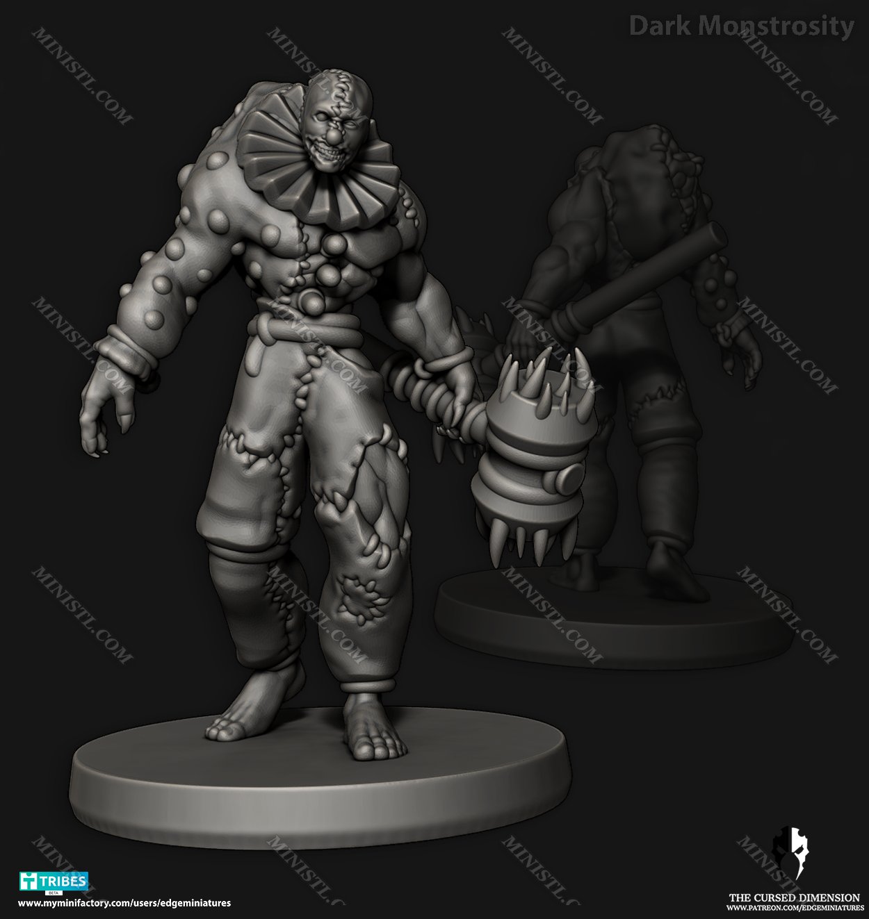 Edge Miniatures August 2022 (Dark Jesters) Edge Miniatures  MINISTL 3