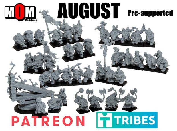 Claymore Miniatures September 2023 (Return to the Whispering Swamps) Claymore Miniatures  MINISTL 13