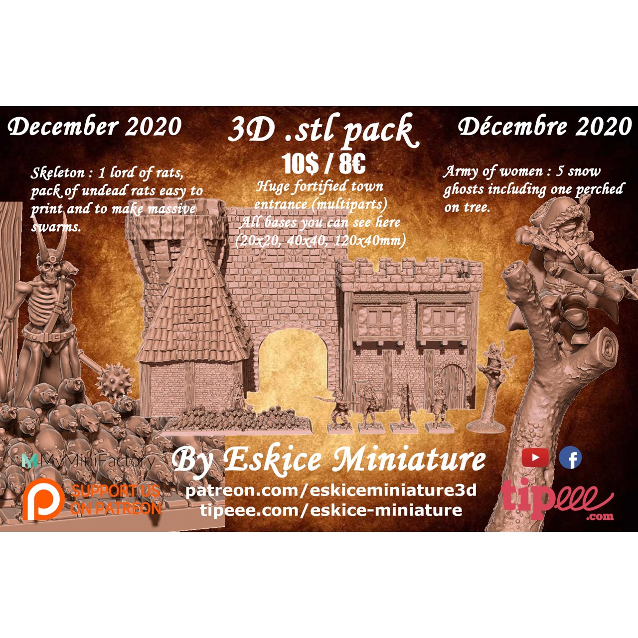 Eskice Miniature 3D December 2020 Eskice Miniature  MINISTL