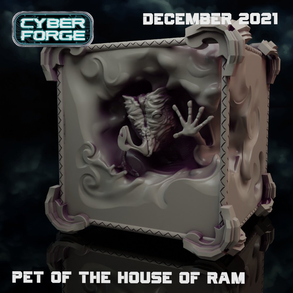 Cyber-Forge Miniatures December 2021 Cyber Forge  MINISTL 3