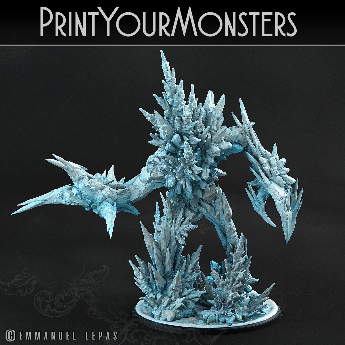 PrintYourMonsters December 2021 Print Your Monsters  MINISTL 3