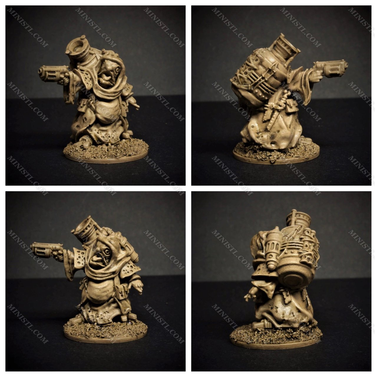 Knucklebones Miniatures December 2022 Knucklebones Miniatures  MINISTL 3