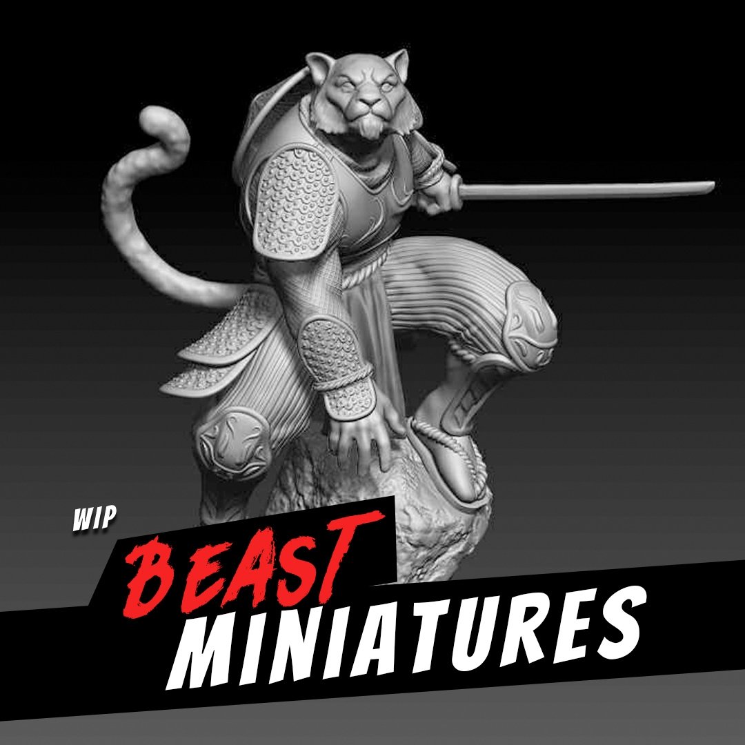 Beastmode Miniatures February 2020 Beast Miniatures  MINISTL 5