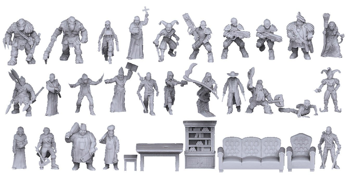 Mini Flayer Miniatures February 2020 Mini Flayer Miniatures  MINISTL 6