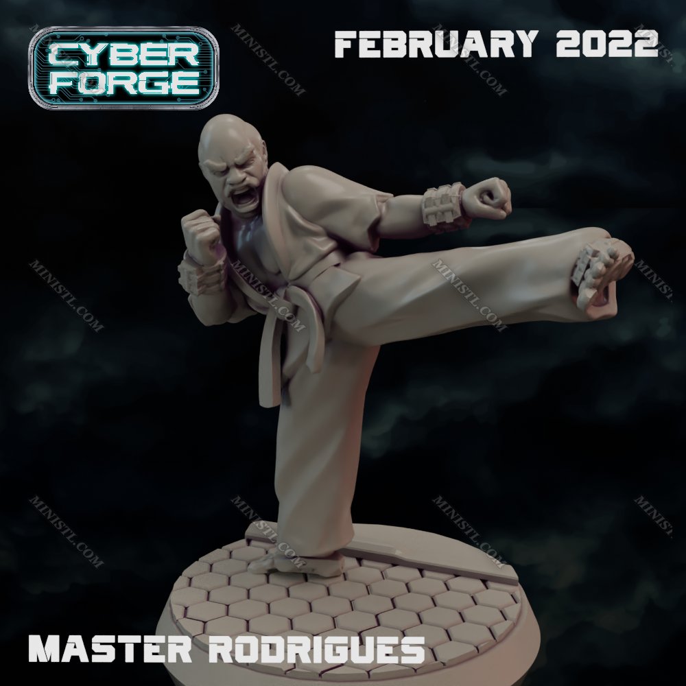 Cyber-Forge Miniatures February 2022 Cyber Forge  MINISTL 3