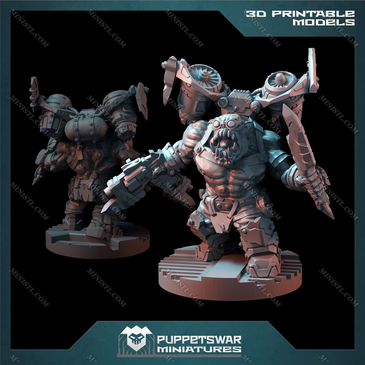 Puppetswar Miniatures February 2022 Puppetswar Miniatures  MINISTL 3