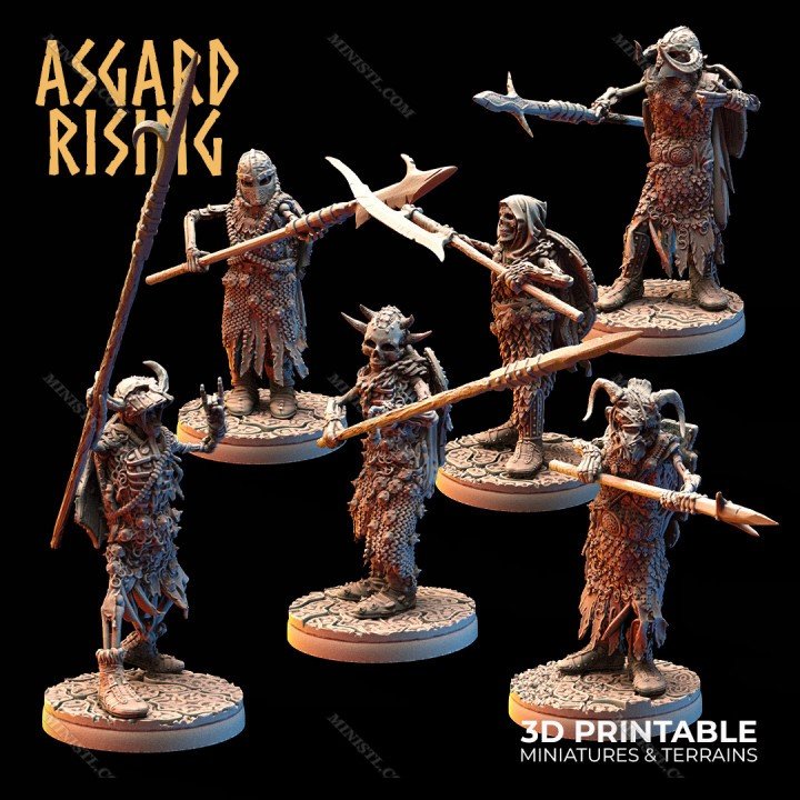 Asgard Rising Miniatures February 2023 Asgard Rising  MINISTL