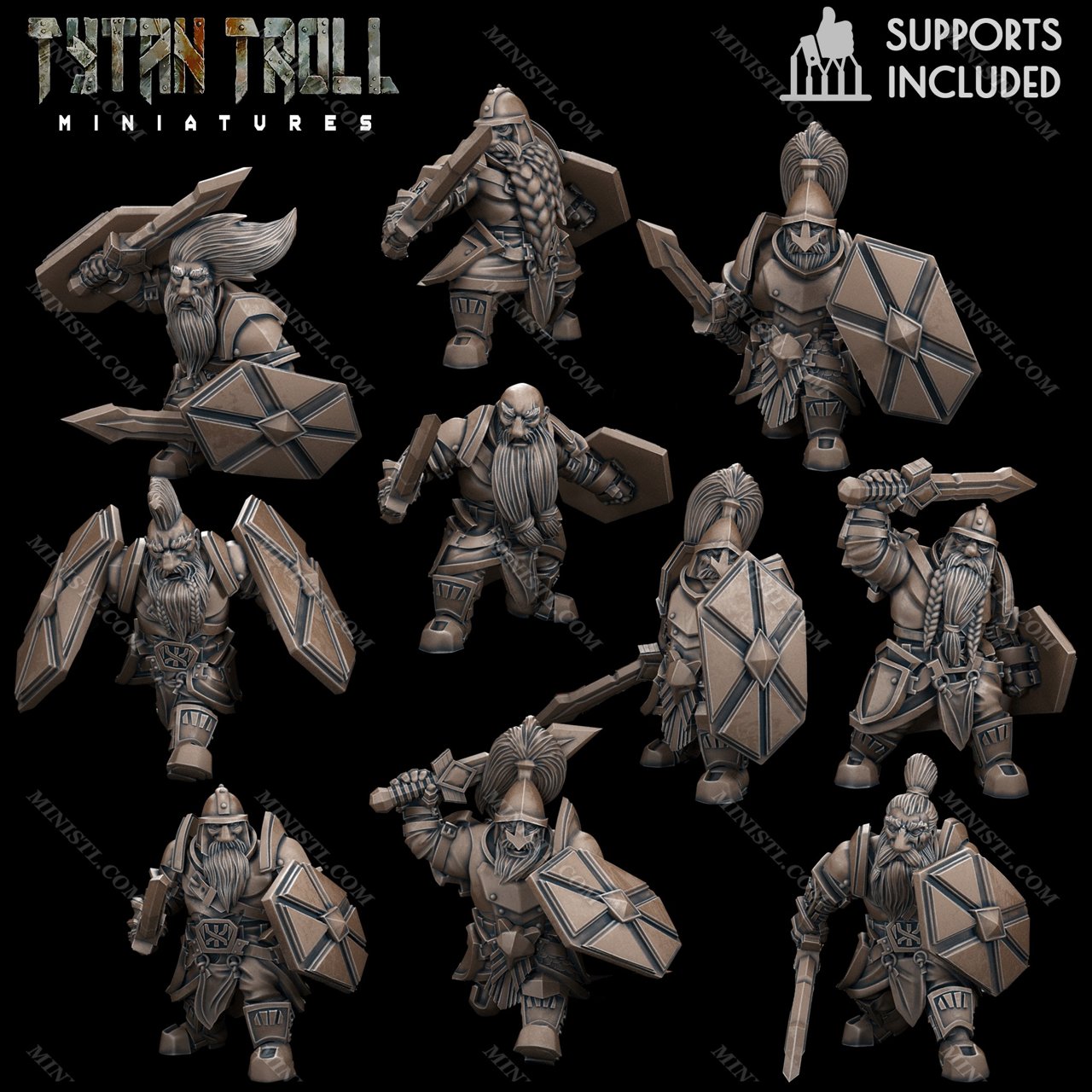 TytanTroll Miniatures February 2023 Tytantroll Miniatures  MINISTL