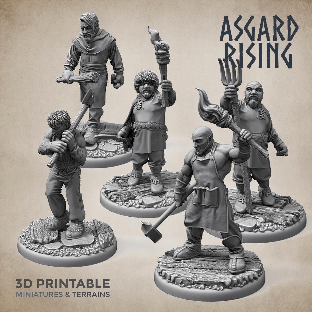 Asgard Rising Miniatures January 2021 Asgard Rising  MINISTL 3