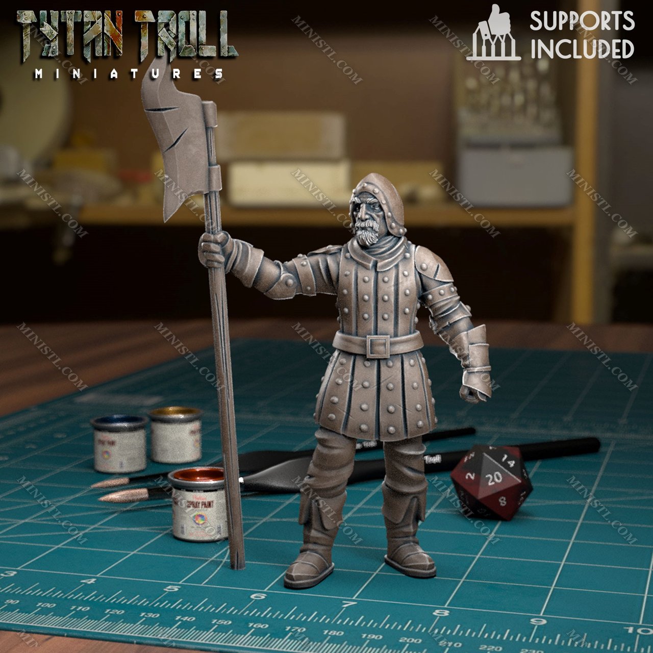 January 2022 Tytantroll Miniatures - MINISTL - for 3D Printing