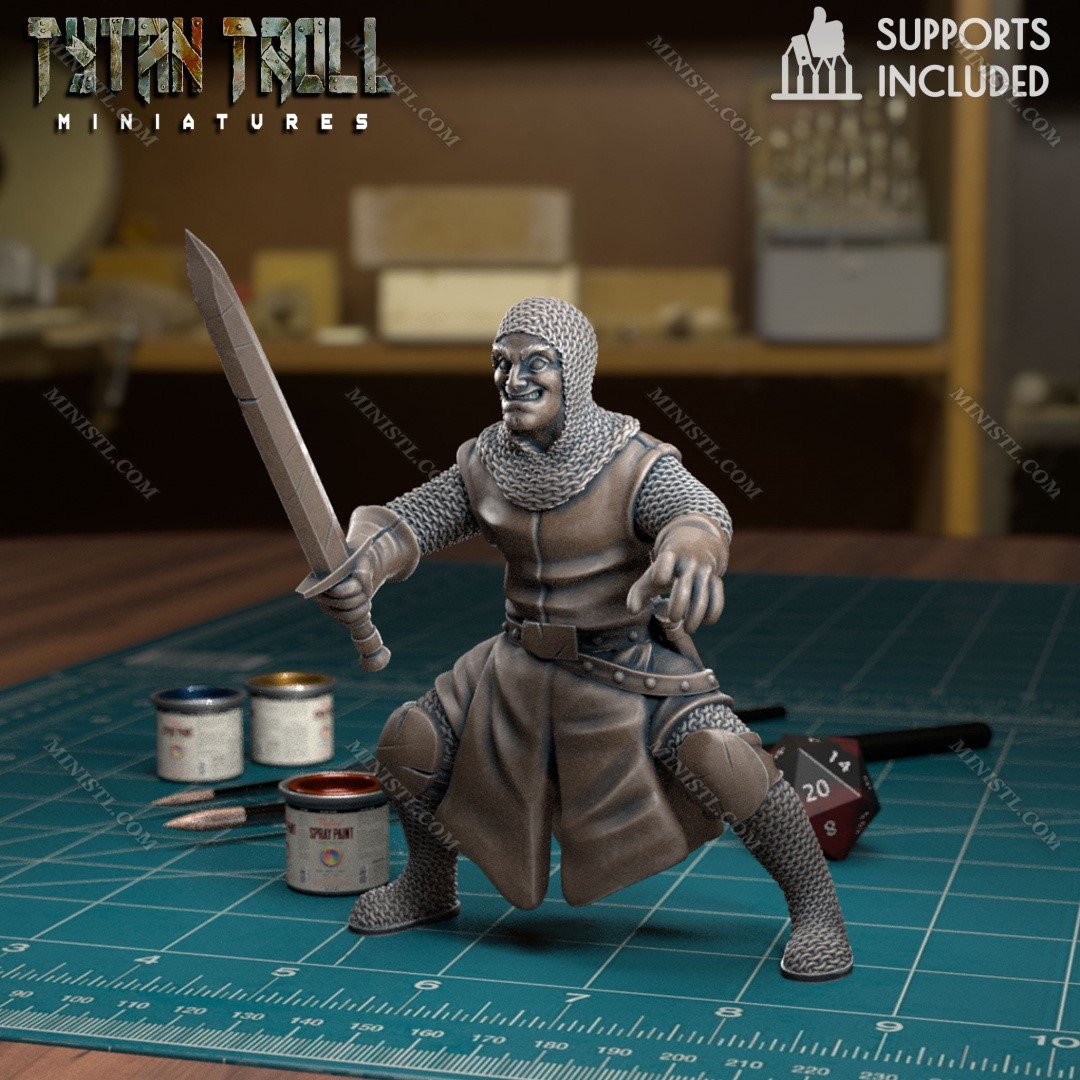 January 2022 Tytantroll Miniatures - MINISTL - for 3D Printing