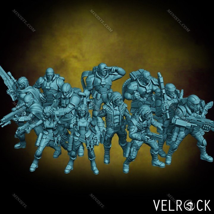 Varus Miniatures January 2022 Varus Miniatures  MINISTL 8