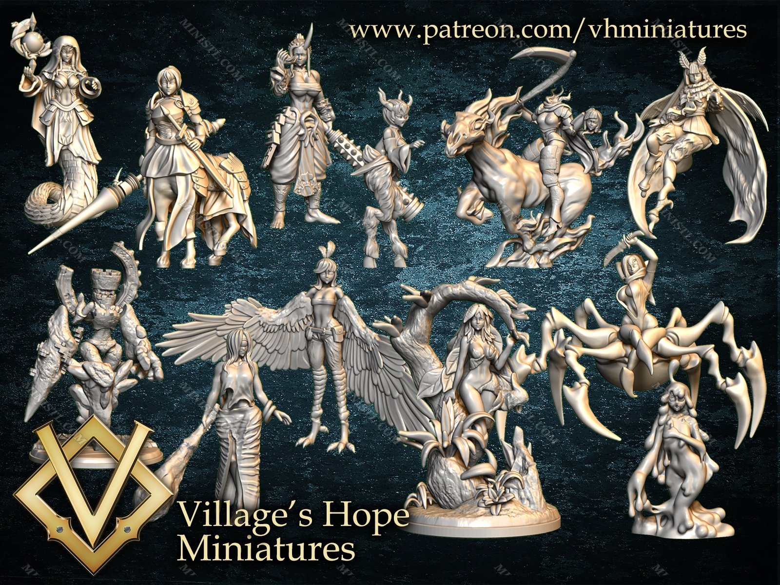 Village's hope Miniatures January 2022 Village’s hope Miniatures  MINISTL