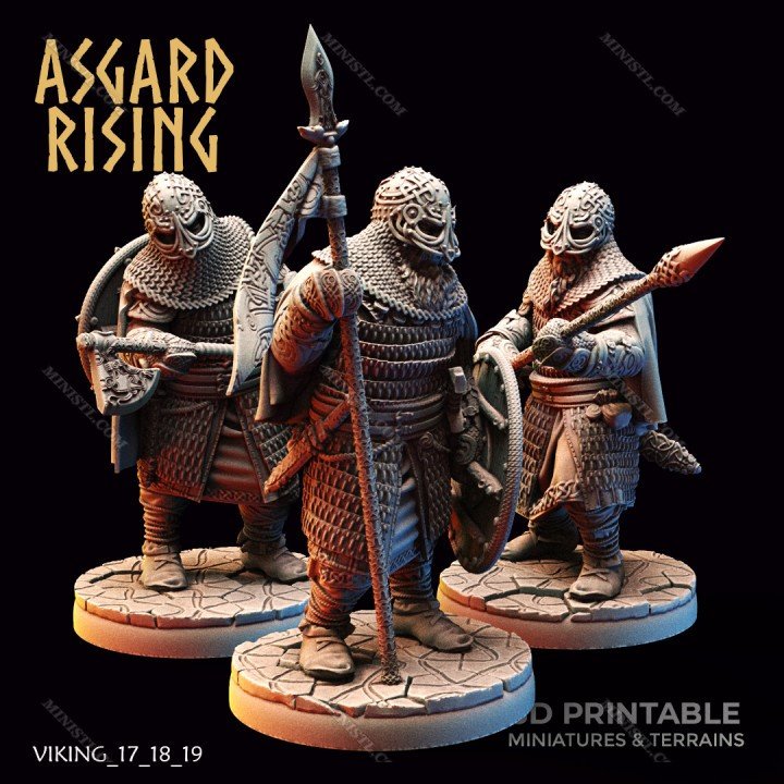 Asgard Rising Miniatures January 2023 Asgard Rising  MINISTL