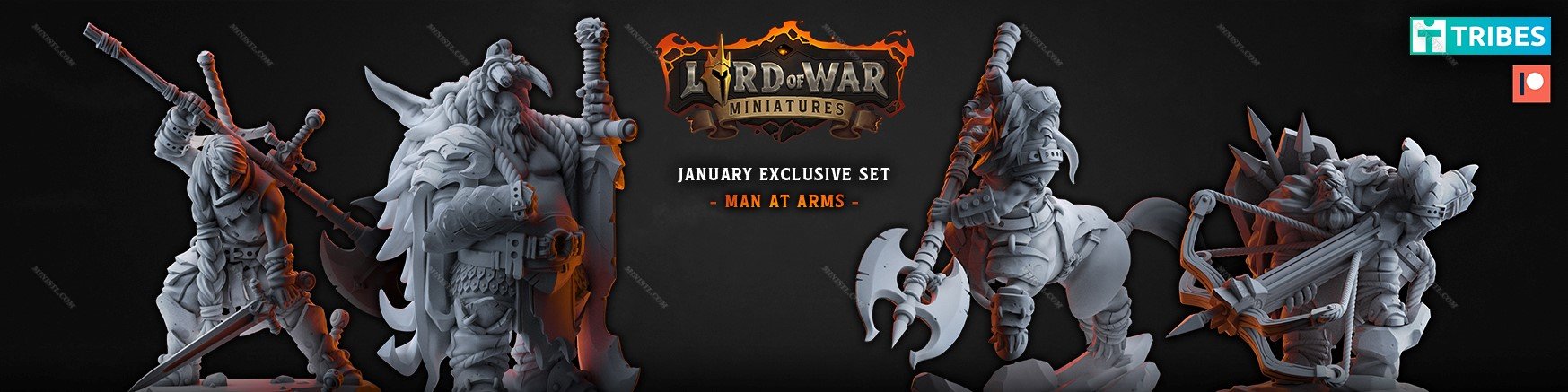 Lord of War Miniatures January 2023 Lord of War Miniatures  MINISTL