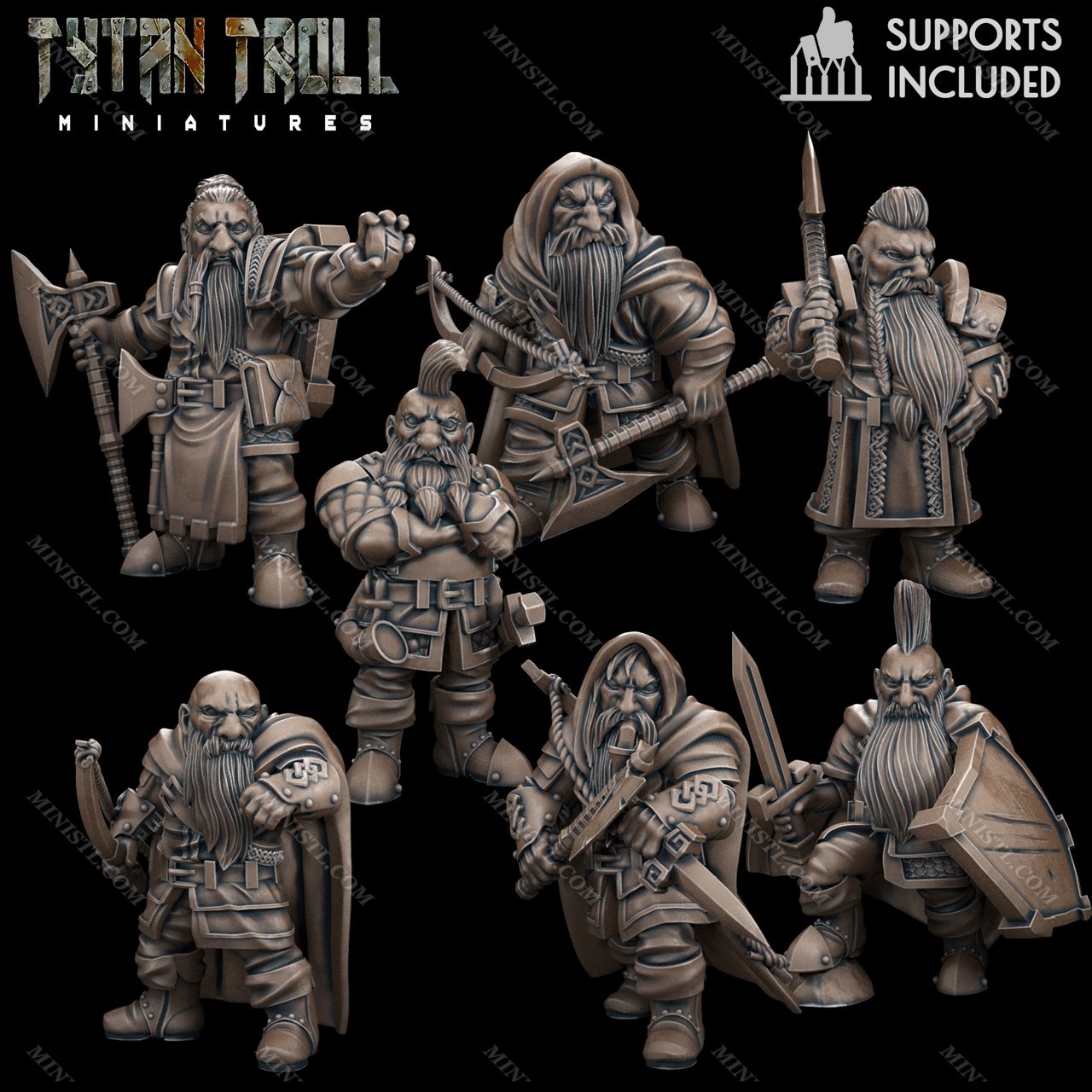 TytanTroll Miniatures January 2023 Tytantroll Miniatures  MINISTL