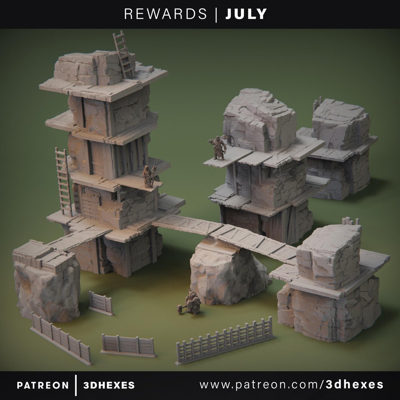 3DHexes July 2019 3DHexes  MINISTL 3