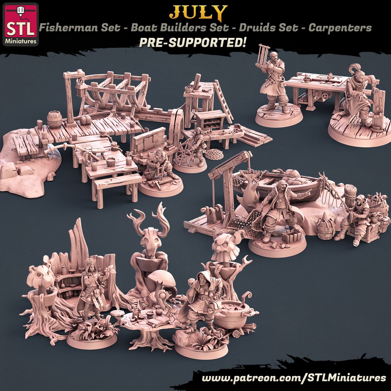 STL Miniatures July 2021 STL Miniatures  MINISTL