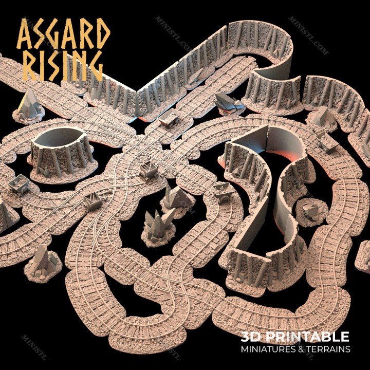 Asgard Rising Miniatures July 2022 Asgard Rising  MINISTL 3