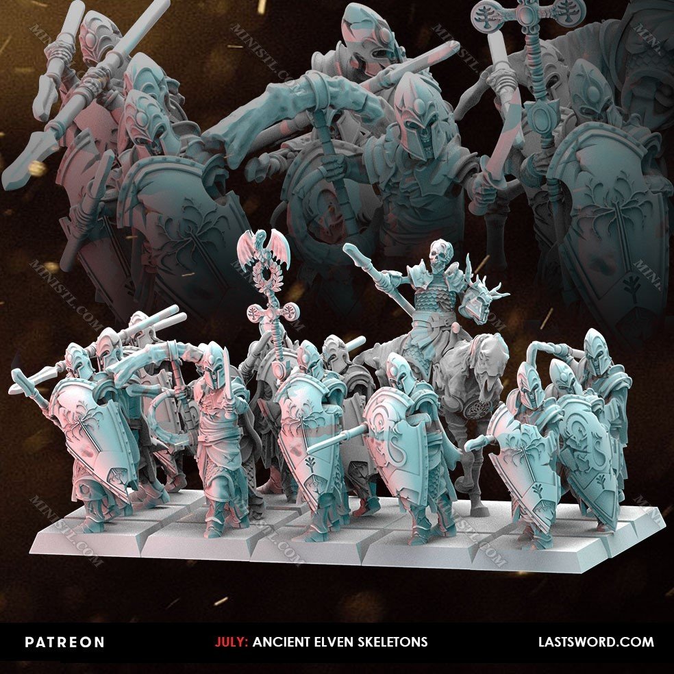 Last Sword Miniatures July 2022 Last Sword  MINISTL 3