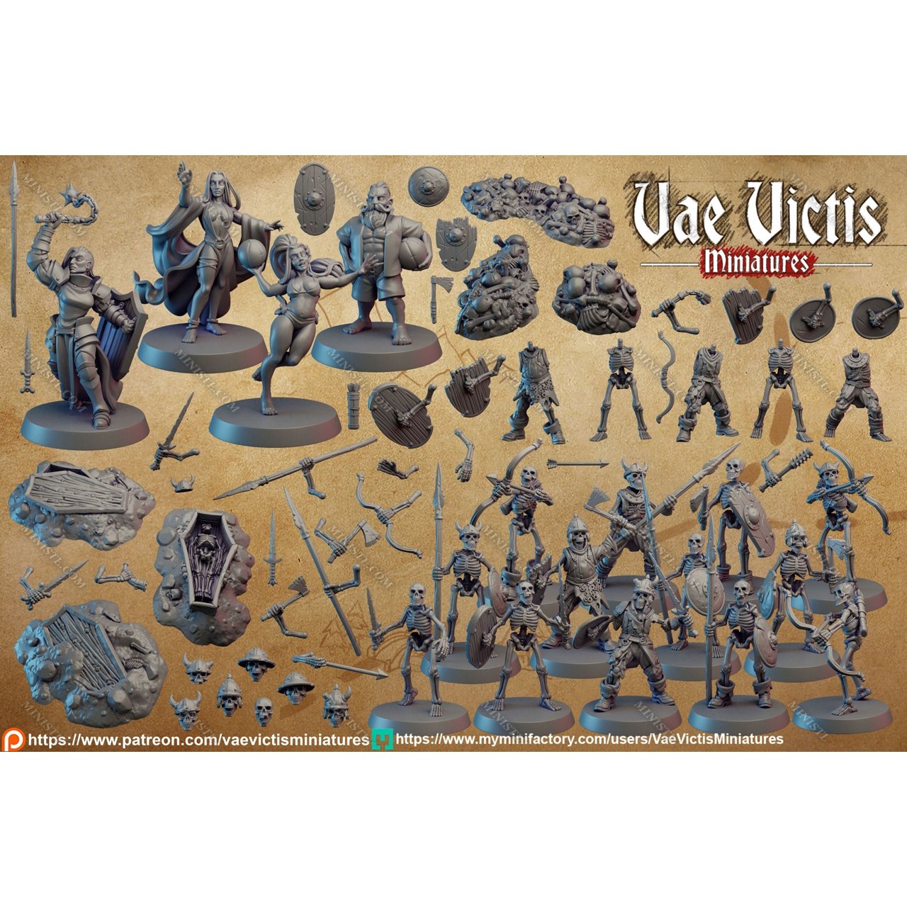 Varus Miniatures July 2022 Varus Miniatures  MINISTL 7