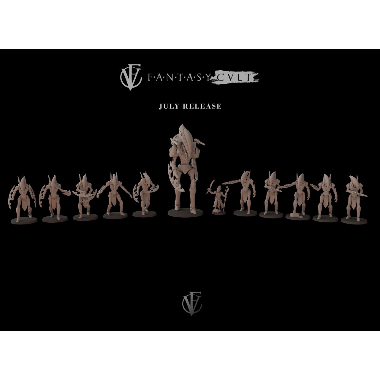 Cyber-Forge Miniatures July 2023 (Five Parsecs) Cyber Forge  MINISTL 40