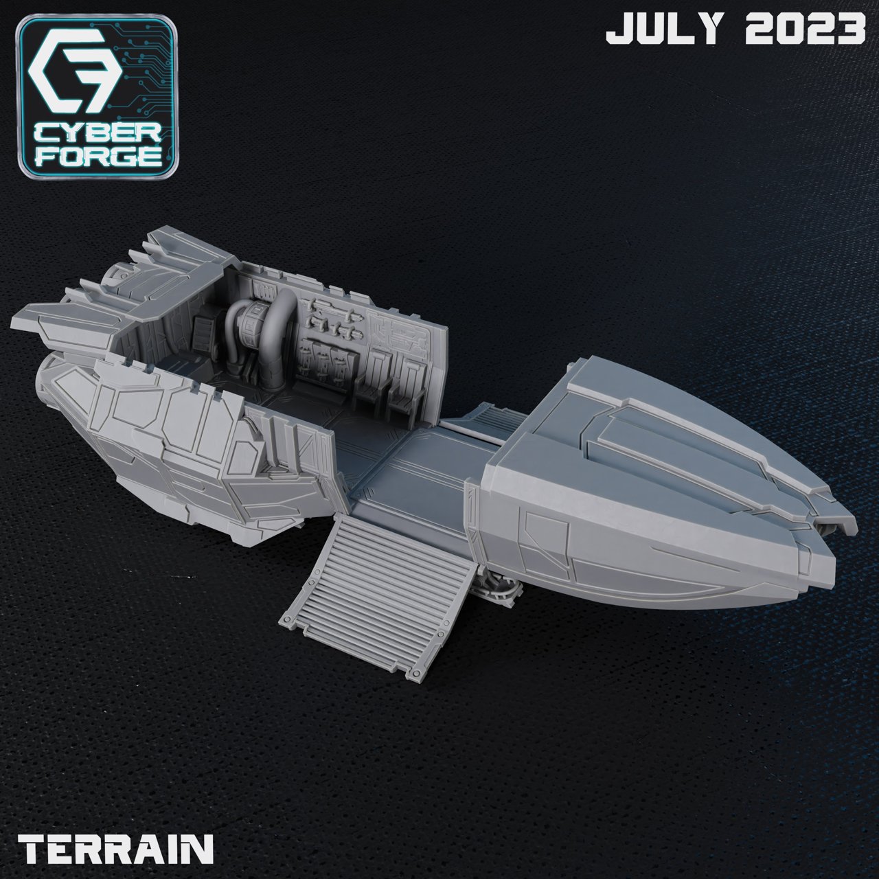 Cyber-Forge Miniatures July 2023 (Five Parsecs) Cyber Forge  MINISTL 28
