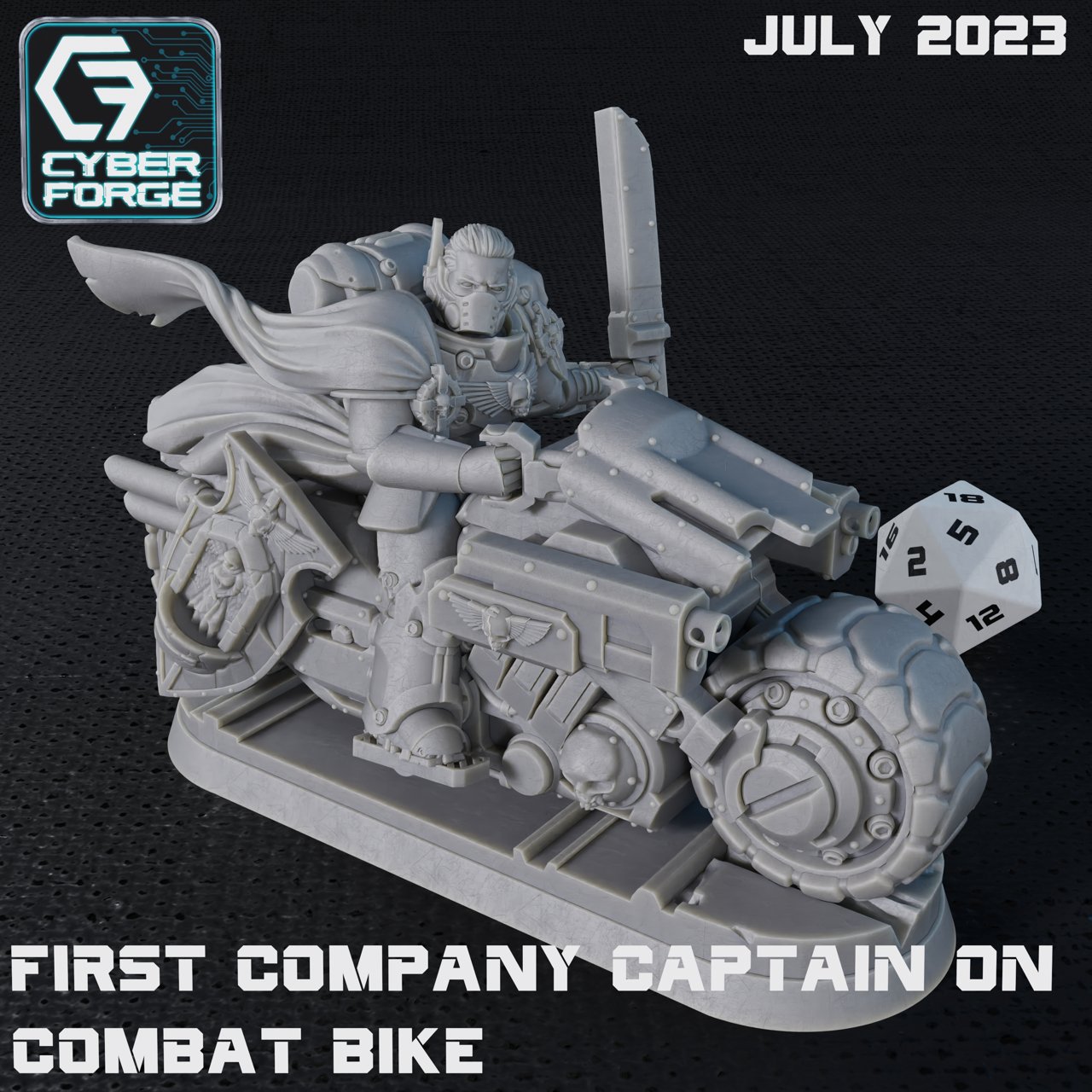 Cyber-Forge Miniatures July 2023 (Five Parsecs) Cyber Forge  MINISTL 37