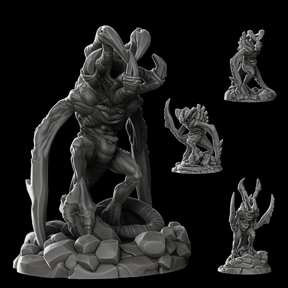 Death Haven 3D Printable Collection June 2019 Death Haven  MINISTL 3