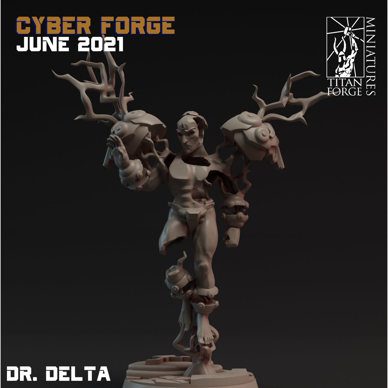 Cyber-Forge Miniatures June 2021 Cyber Forge  MINISTL 3