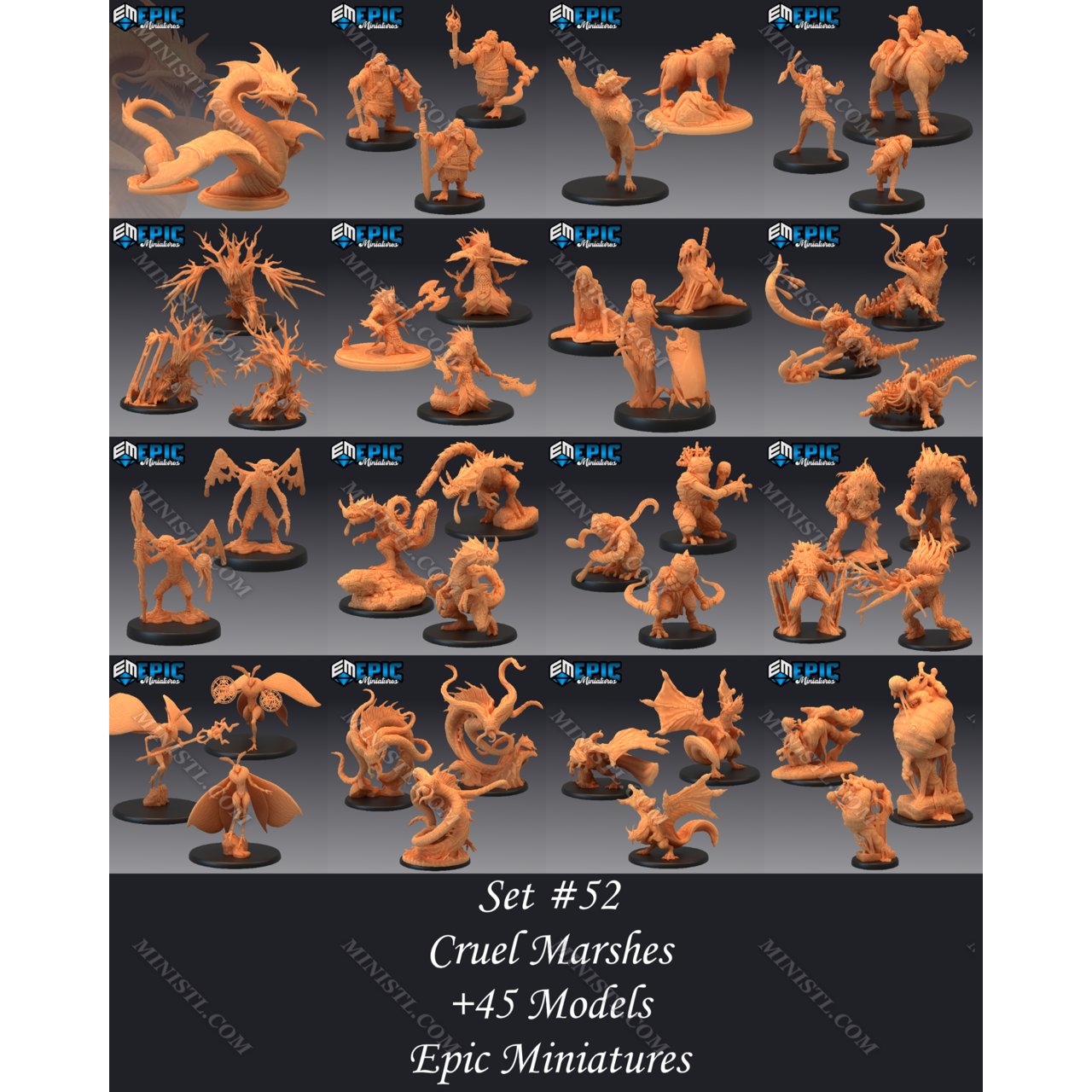 Surrogate Miniatures January 2022 Surrogate Miniatures  MINISTL 10