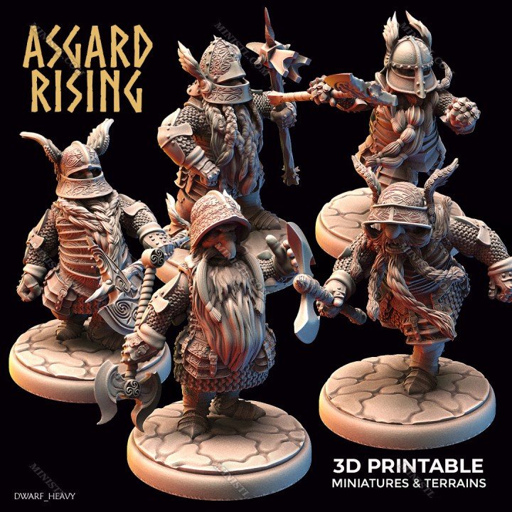 Asgard Rising Miniatures June 2022 Asgard Rising  MINISTL