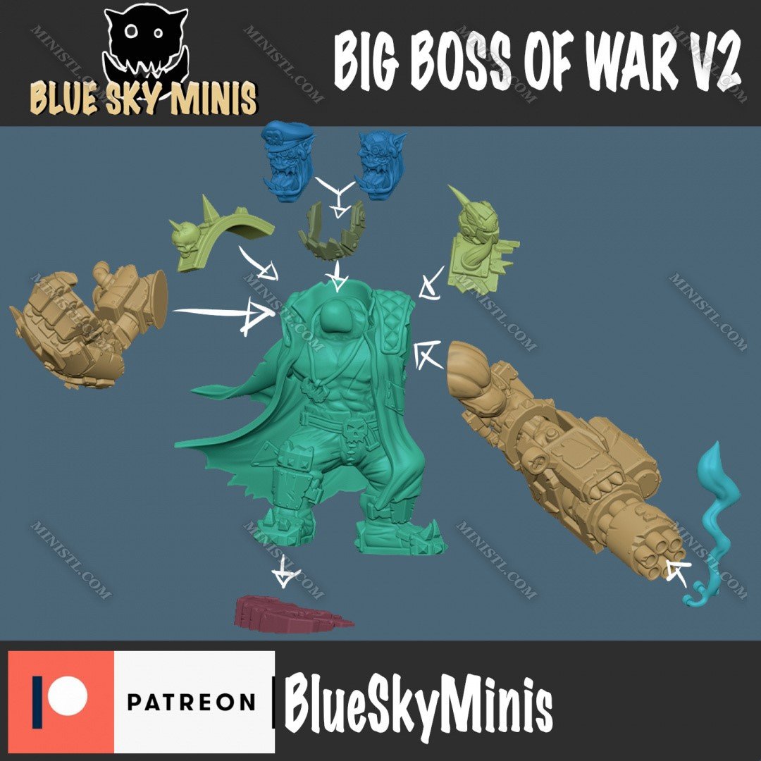 Blue Sky Minis June 2022 Bluesky Miniatures  MINISTL 3