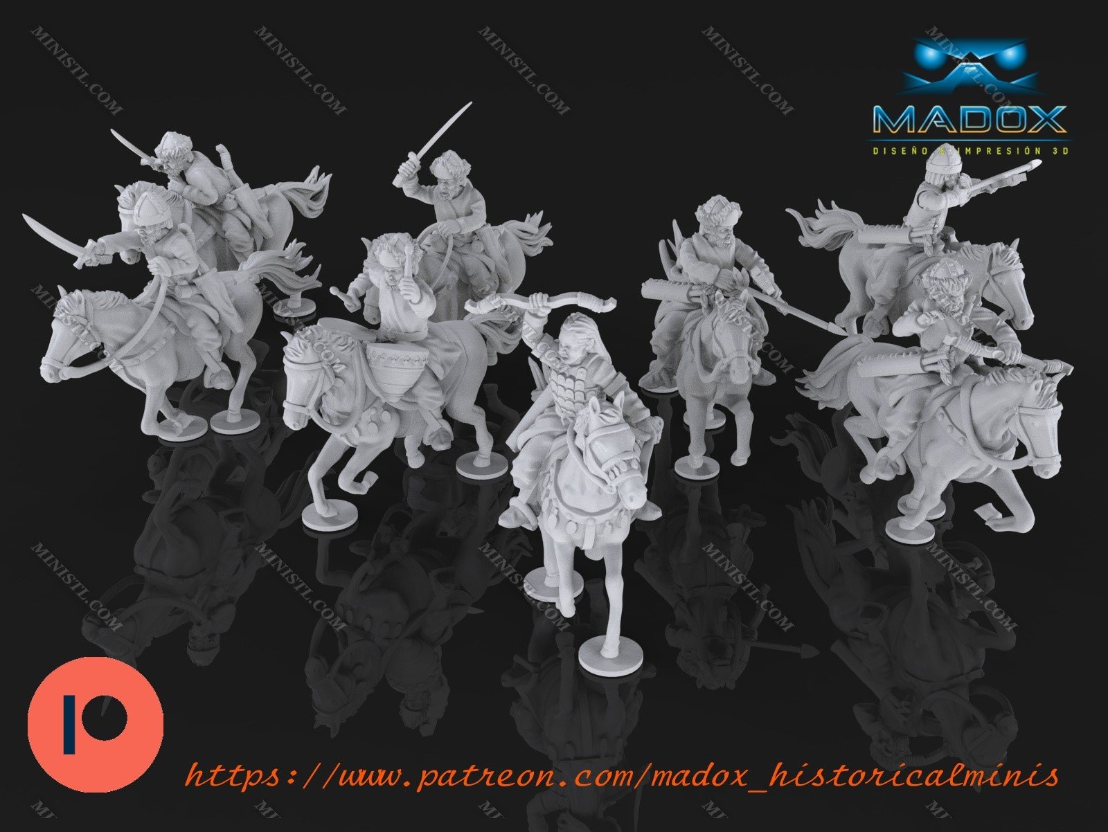 Madox Historical miniatures June 2022 (Seljuk Infantry and Horse Archers) Madox Historical Miniatures  MINISTL