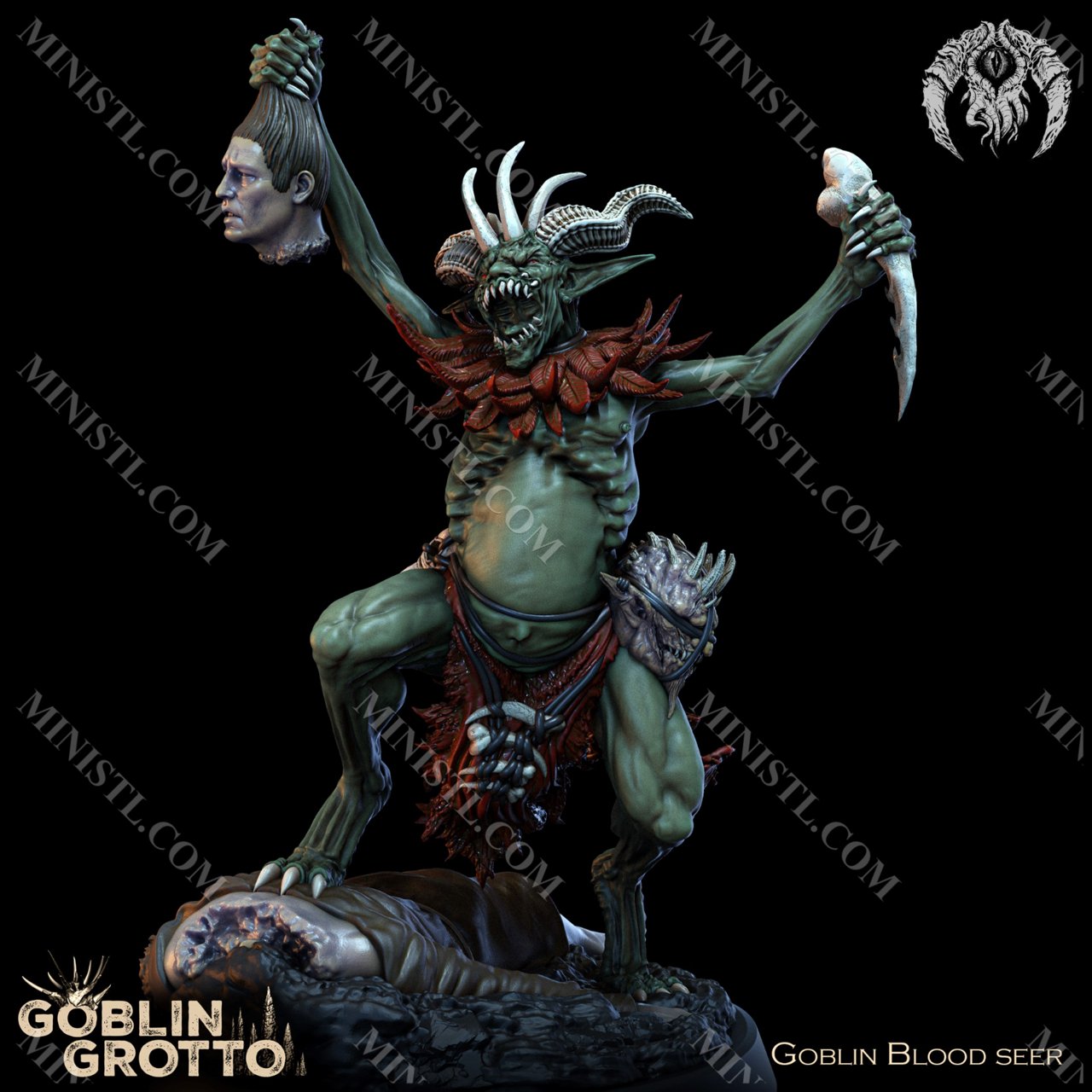 BESTIARUM MINIATURES June 2023 (Goblin Grotto) Bestiarum Miniatures  MINISTL 3