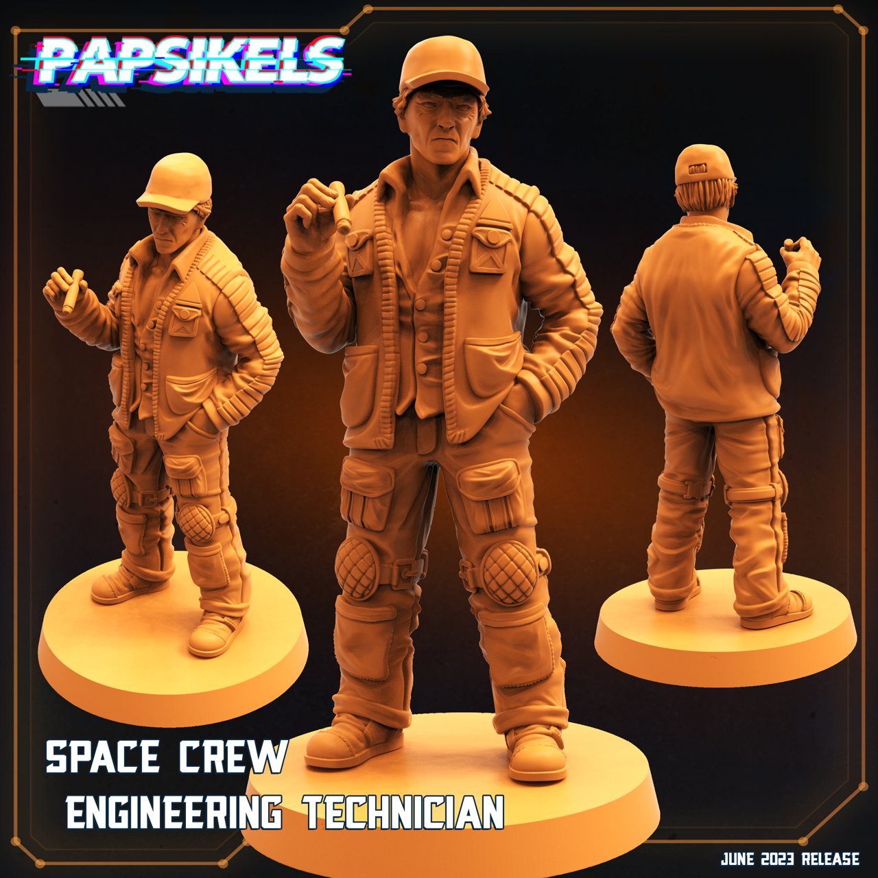 Papsikels Miniatures June 2023 (Sci-Fi) Papsikels  MINISTL 3