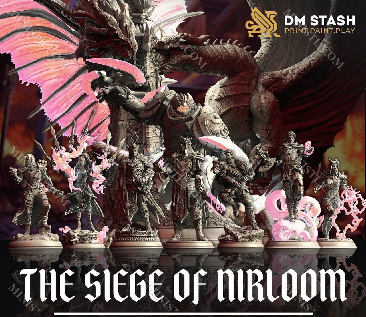 DM Stash June 2023 (Siege of Nirloom) Dungeon Master Stash  MINISTL