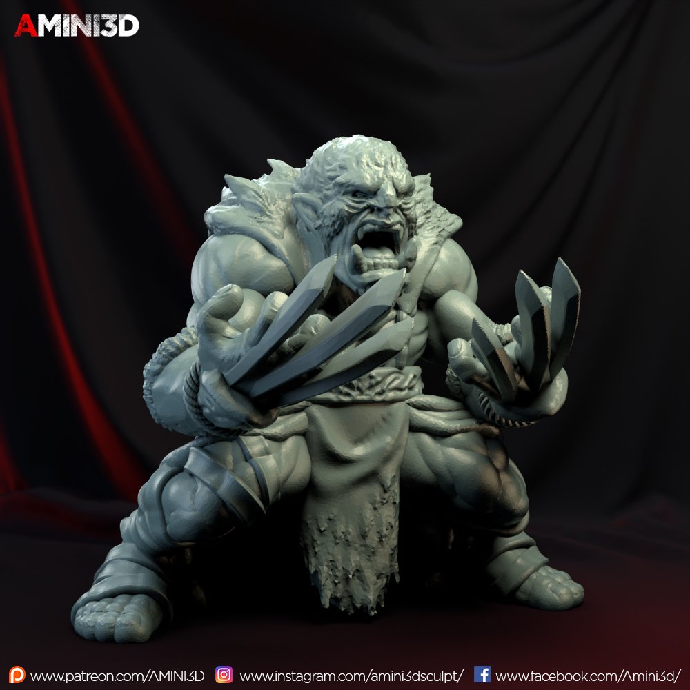 Amini3D March 2020 (Orcs) Amini3D  MINISTL 3