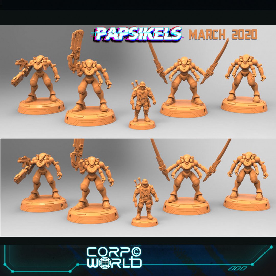 Mini Flayer Miniatures March 2020 Mini Flayer Miniatures  MINISTL 12