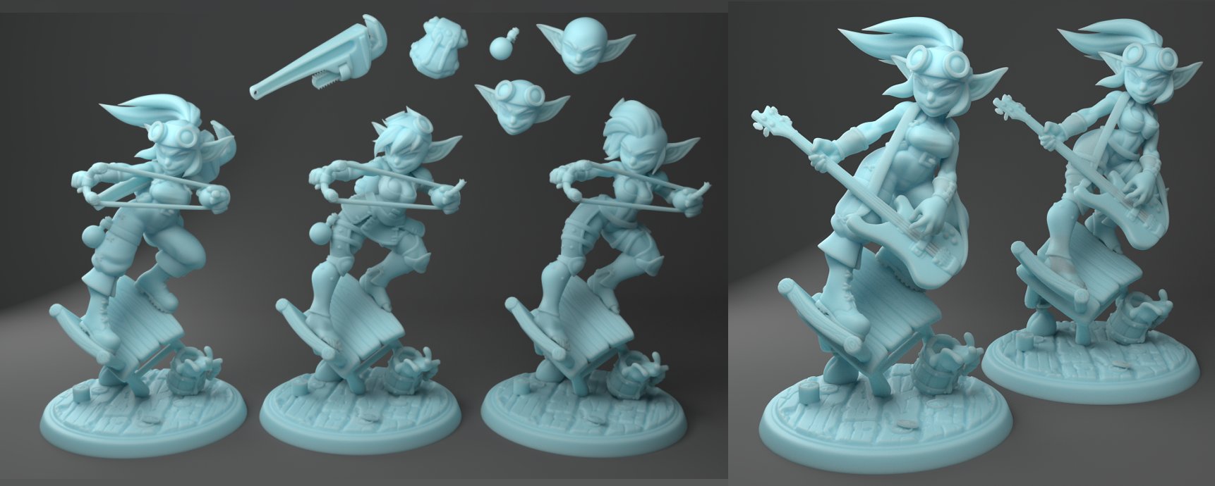 Twin Goddess Miniatures March 2020 Twin Goddess Miniatures  MINISTL