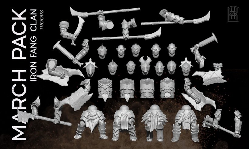 Khurzluk Miniatures March 2021 Khurzluk Miniatures  MINISTL 3