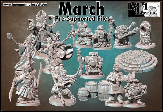 MOMminiatures March 2021 Mom Miniatures  MINISTL